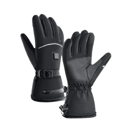 Heated Black Luxer Gloves