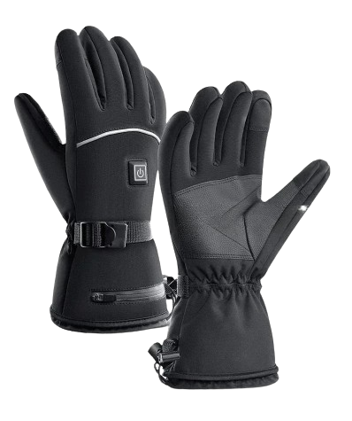 Heated Black Luxer Gloves